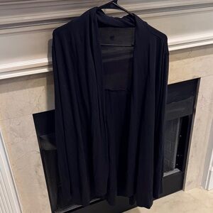 Black Open Front Cardigan size XL target brand. Worn several times.Listing 9767